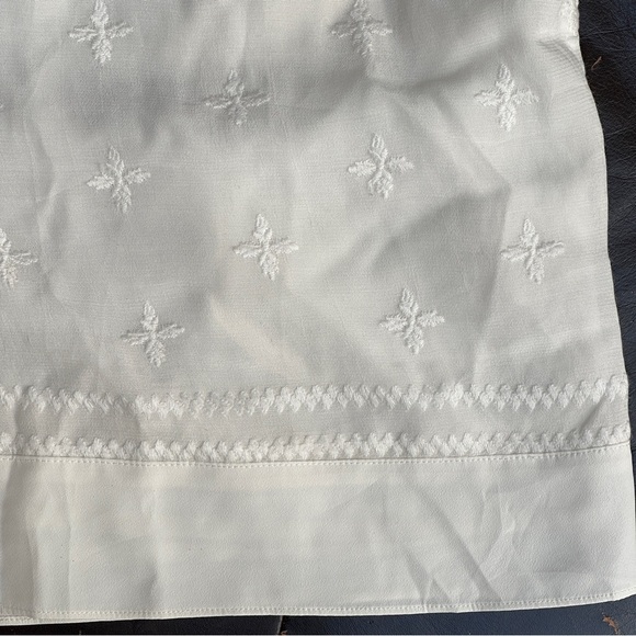 Anthropologie Elevenses White Costa Maya Shorts Size Medium NWT - Picture 4 of 14